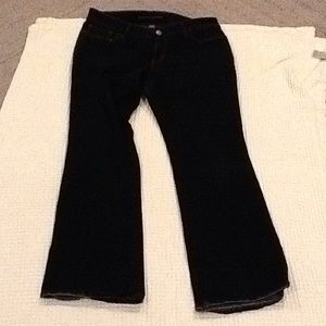 Banana Republic Curvy Boot Darkwash Jeans